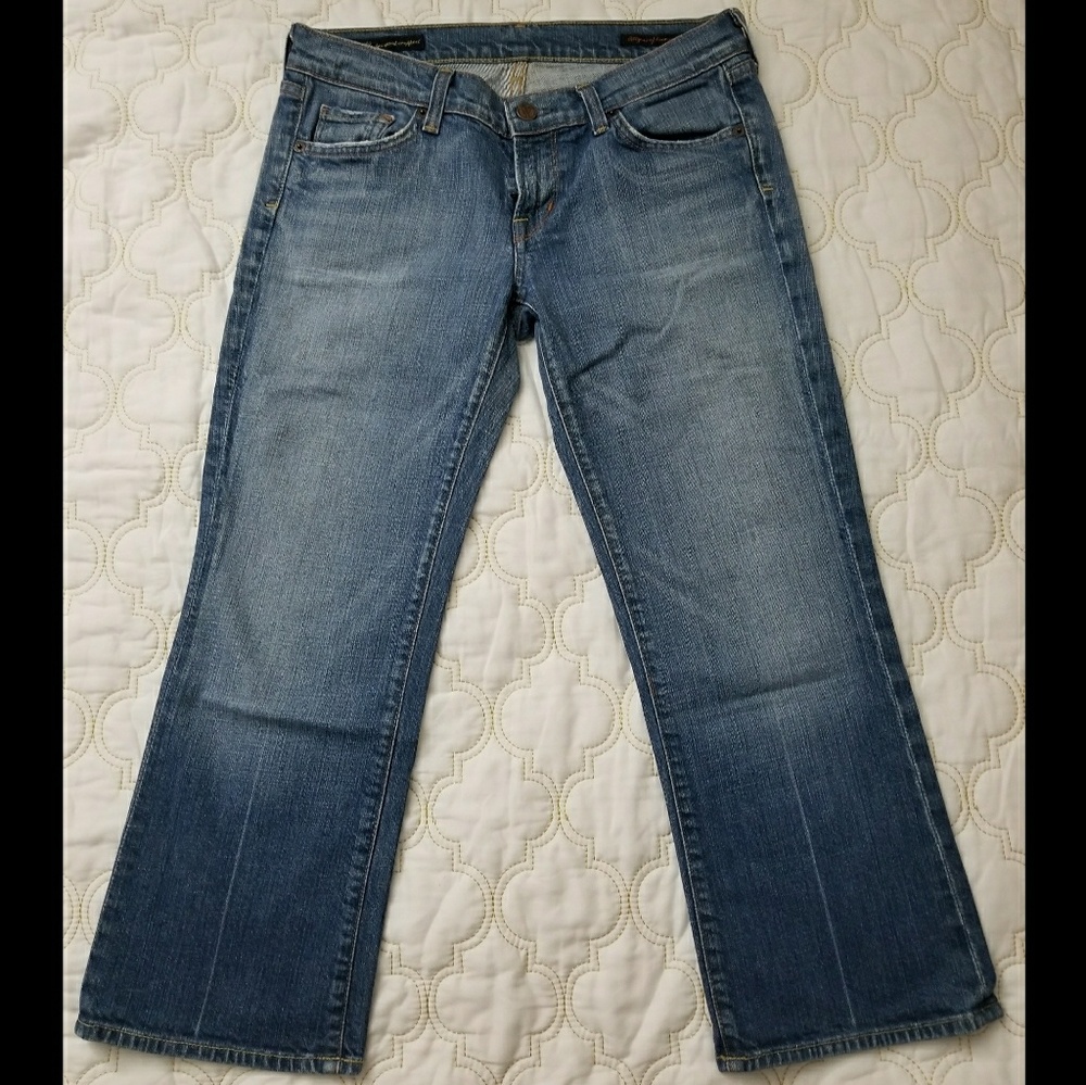 Citizens of Humanity Kelly Low Waist Cropped jean
